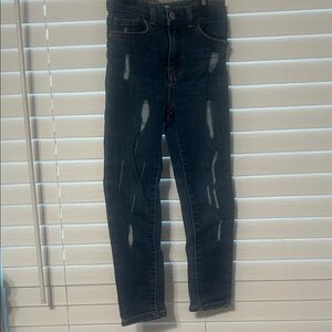 Toddler Girl Skinny Distressed LEVIS Jeans